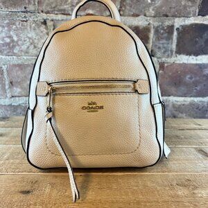 Coach Cream Backpack